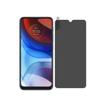 Privacy Screen Protector Compatible for Motorola E7 Power 64GB - Matte Finish