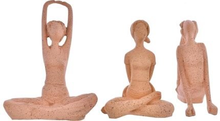Yoga Lady Position Figurine for Table Corner Living Room and for Home Decor Showpiece Figurine